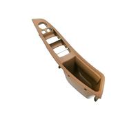 OOPUHKSY Poignée Intérieure Porte Avant Panneau Porte Couvercle De Cadre De Commutateur Siège De Conducteur Pour Série 5 F10 F11 F18 520 523 2010-2017 (LHD Champagne)