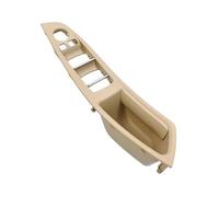 OOPUHKSY Poignée Intérieure Porte Avant Panneau Porte Couvercle De Cadre De Commutateur Siège De Conducteur Pour Série 5 F10 F11 F18 520 523 2010-2017 (LHD Beige)