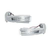 OOPUHKSY pour Peugeot 508 508 SW 2010 2011 2012-2017 Rétroviseur De Voiture Clignotant Côté Droit Côté Gauche Répétiteur Lampe (Gauche et Droite)