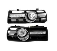 OOPUHKSY pour VW pour Golf MK4 Phare De Voiture Étanche Bande LED Décorative Streamer Lumière Lumineuse Voiture DRL Lampe (Blanc)