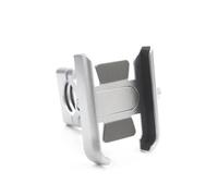 OOPUHKSY Support De Téléphone Portable en Aluminium pour Moto Et Scooter Navigateur pour Piaggio pour Beverly 125 300 350 500 Accessoires De Support De Guidon(Handlebar Silver)