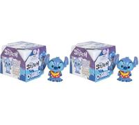 Ooshies, 1 Figurine Stitch, 5 cm, Modèle aléatoire, 5+, HH001 (Lot de 2)