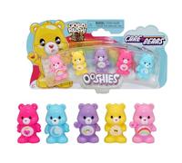Ooshies, Pack de 5 Figurines, 5 cm, Licence Care Bears, pour Les Enfants dès 5 Ans, HHR05