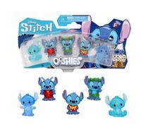OOSHIES, Pack de 5 Figurines, 5 cm, Licence Stitch, Modèle aléatoire, pour Les Enfants dès 5 Ans, HH000