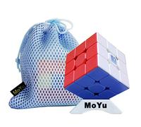 Oostifun Gobus MoYu Super RS3M 2022 Maglev Ball Core Version 3 x 3 Speed Cube Professional Autocollant Less Magic Puzzle Cube avec sac et support
