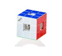 Oostifun Kongxin 3 x 3 m Nanosurface UV Coated Edition Cube Puzzle Multicolore 3 x 3 x 3 m Creux Twist Smooth Cube Puzzle Casse-tête Labyrinthe avec petit sac et un trépied