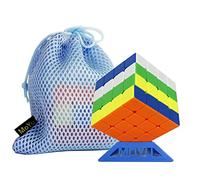 Oostifun OJIN MoYu MFJS MoFang JiaoShi RS4M 4x4x4 Cube Cubing Classroom RS4M 4x4 MFRS4 M Cube Puzzle avec Un Cube Trépied et Un Cube Sac (Multicolore)