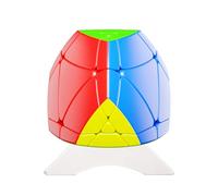 Oostifun Shengshou Drum 2 Couches Cube Zhangu Puzzle 8 côtés Twist 2x2 Octahedron Brain Teaser de Forme spéciale avec Un trépied de Cube (Multicolor)