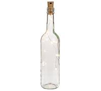 OOTB Guirlande lumineuse bouchon de bouteille, avec 5 LED blanc/chaud (piles in nv. 5 x 2 cm, longueur total env. 48 cm