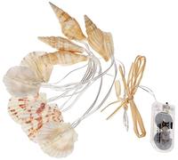 OOTB Guirlande lumineuse, Coquillages, avec 9 LED blanc/chaud, (piles inclus) L: env. 1,1 m.