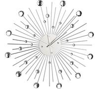 ootb Horloge en métal, Etoile en Cristal, env. 50 cm, pour 1 Pile Mignon (AA)