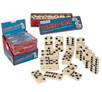 OOTB Jeu de dominos version 6 28 pièces en boîte métal