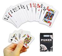 OOTB Mini Jeu de Cartes à Jouer 54 Cartes - Jeu de Voyage, Poker, Solitaire, Bataille etc...