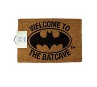 OOTB Paillasson Batman Welcome to The Batcave, Brown, 40 x 60 x 1.5 cm