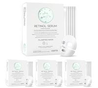 #OOTD Retinol Sheet Mask - Masque au rétinol pour renouveler et adoucir la peau. Idéal pour lutter contre les signes de l’âge. Soin végan et beauté coréenne (Lot de 4)