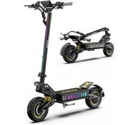 OOTD T10 Pro Trottinette électrique, double moteur 1300 W * 2, batterie 48 V 23,4 Ah, pneus 11'', autonomie 70 km, frein hydraulique, charge maximale 150 kg, 25km/h Noir