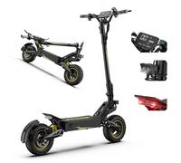 OOTD T10 - Trottinette électrique pliable - Moteur 900 W - Batterie 48 V 13,5 Ah - Autonomie de 60 km - Noir et jaune