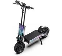 OOTD T90 Adult Off-Road Electric Scooter, 13" Wide Tire, All Terrain, Hydraulic Brakes, Dual Spring Shock Absorbers, Dual Motors noir