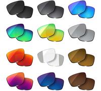 OOWLIT - lentilles polarisées de remplacement, pour lunettes de soleil Oakley Leffingwell OO9100 57mm