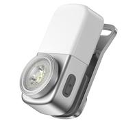 OOWOLF Mini Lampe de Poche LED Rechargeable avec Clip, 7 Modes, Aimant Intégré et Indicateur de Batterie 3 Niveaux - Lampe Torche Compacte EDC pour Camping, Randonnée, Urgence et Course Nocturne