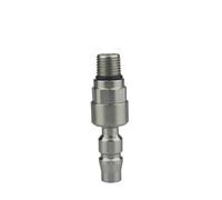 OOYIALET 1/4" Male C Type Pneumatic Air 360 Degree Rotary Connector 20PM