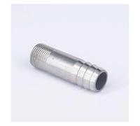 OOYIALET 2pc 3/8" BSPT Male x Fit 5/8" I/D Hose Barb 304 Stainless Pipe Fitting Hosetail Connector Water Gas Oil