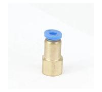 OOYIALET 5pc 1/8" Female x Tube 4mm Push in Connector Union Pneumatic Fitting