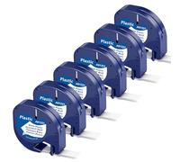 Oozmas A91221 Ruban Compatible avec Dymo Letratag 12 mm x 4 m