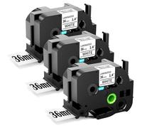 Oozmas TZe261 36mm Compatible avec Brother P-Touch 36 mm TZe-261 Laminé, Compatible avec Brother PT-PT-P950NW P900W PT-9700 PT-9800, Noir sur Blanc