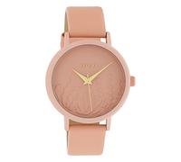 Oozoo Montre Analogique Orange Pour Femme C10604 Montres Bracelet En Cuir Uoc10604