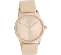 Oozoo cuir femme montre analogique à quartz bracelet beige Timepieces D2UOC11078
