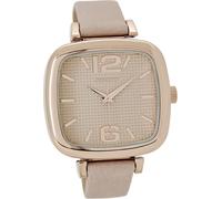 Oozoo cuir femme montre analogique à quartz bracelet rose Timepieces D2UOC9181A