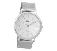 Oozoo Femme-Montre Argent Analogue C9340 Vintage Série Bracelet en Acier UOC9340