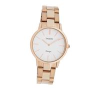 Oozoo Femme Montre or Rose Analogue C20048 Vintage Bracelet en Acier UOC20048