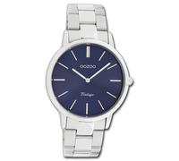 Oozoo Femmes Montre Argent Analogue C20029 Vintage Série Inox UOC20029