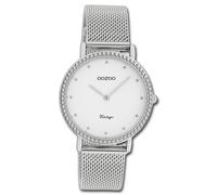 Oozoo Femmes Montre Argent Analogue C20050 Vintage Série Inox UOC20050