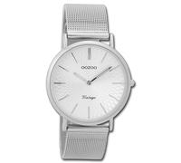 Oozoo Femmes Montre Argent Analogue C9341 Vintage Série Inox UOC9341