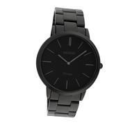 Oozoo Femmes Montre Noir Analogique C20025 Vintage Bracelet en Acier UOC20025