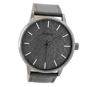 Oozoo Hommes Montre Bracelet Gris Analogue C9440 en Cuir UOC9440