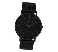 Oozoo Hommes-Montre Noir Analogique C9933 Vintage Série. Brassard Ruban UOC9933