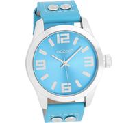 Oozoo métal dames montre chatoyante analogique à quartz bracelet bleu clair Junior D2UOJR320