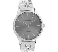 Oozoo métal dames montre shine analogique à quartz bracelet argent Timepieces D2UOC9983A