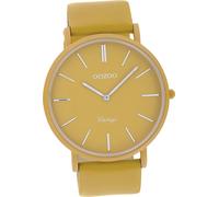 Oozoo métal femme montre analogique à quartz bracelet jaune Vintage Series D2UOC9881A