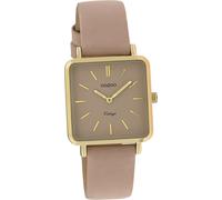Oozoo métal femme montre mate analogique à quartz bracelet rose Timepieces D2UOC9942A