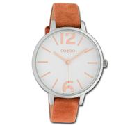Oozoo Montre Bracelet pour Femmes Montres Analogue Cuir Braun UOC10435
