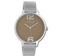 Oozoo Montre Bracelet pour Femmes Montres Analogue Métal Argent UOC10140