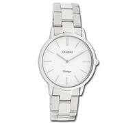 Oozoo Montre Bracelet pour Femmes Vintage Série Analogue Métal Argent UOC20038