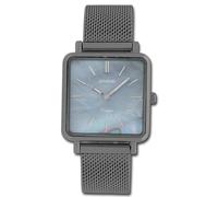 Oozoo Montre Bracelet pour Femmes Vintage Série Analogue Métal Gris UOC9849A