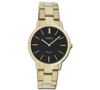 Oozoo Montre Bracelet pour Femmes Vintage Série Analogue Métal Or UOC20047