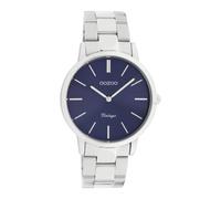 Oozoo Montre-Bracelet Pour Femme Argent Analogique C20029 Série Vintage Acier Inoxydable Uoc20029